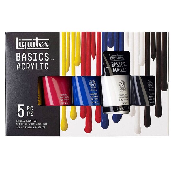 Liquitex Basics Acrylic 5 PC